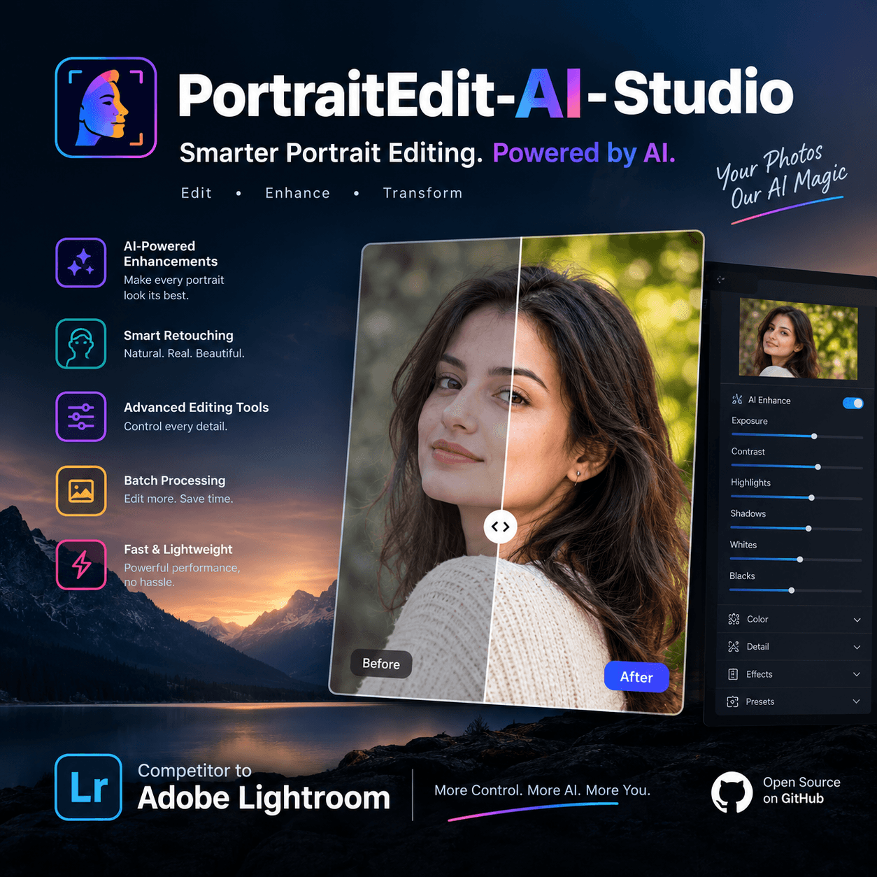 PortraitEdit-AI-Studio